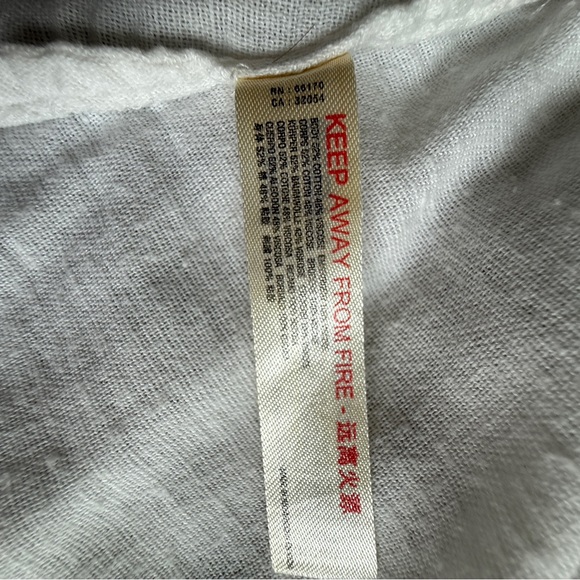 Free People Linen Blend Drape Cardigan Size Small - Picture 4 of 11